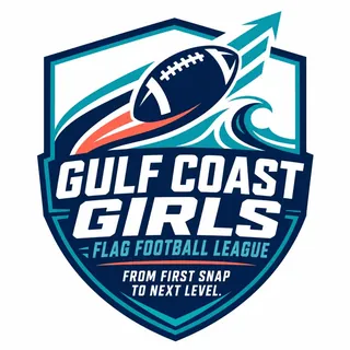 Gulf Coast Girls Flag Football League crest